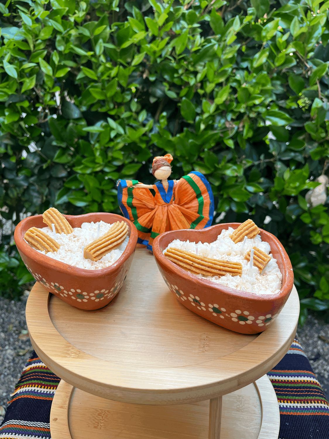 Churro Heart Shape Bowls