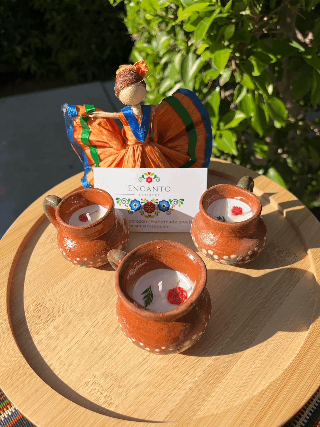 Tiny Arroz Con Leche Mugs Candles