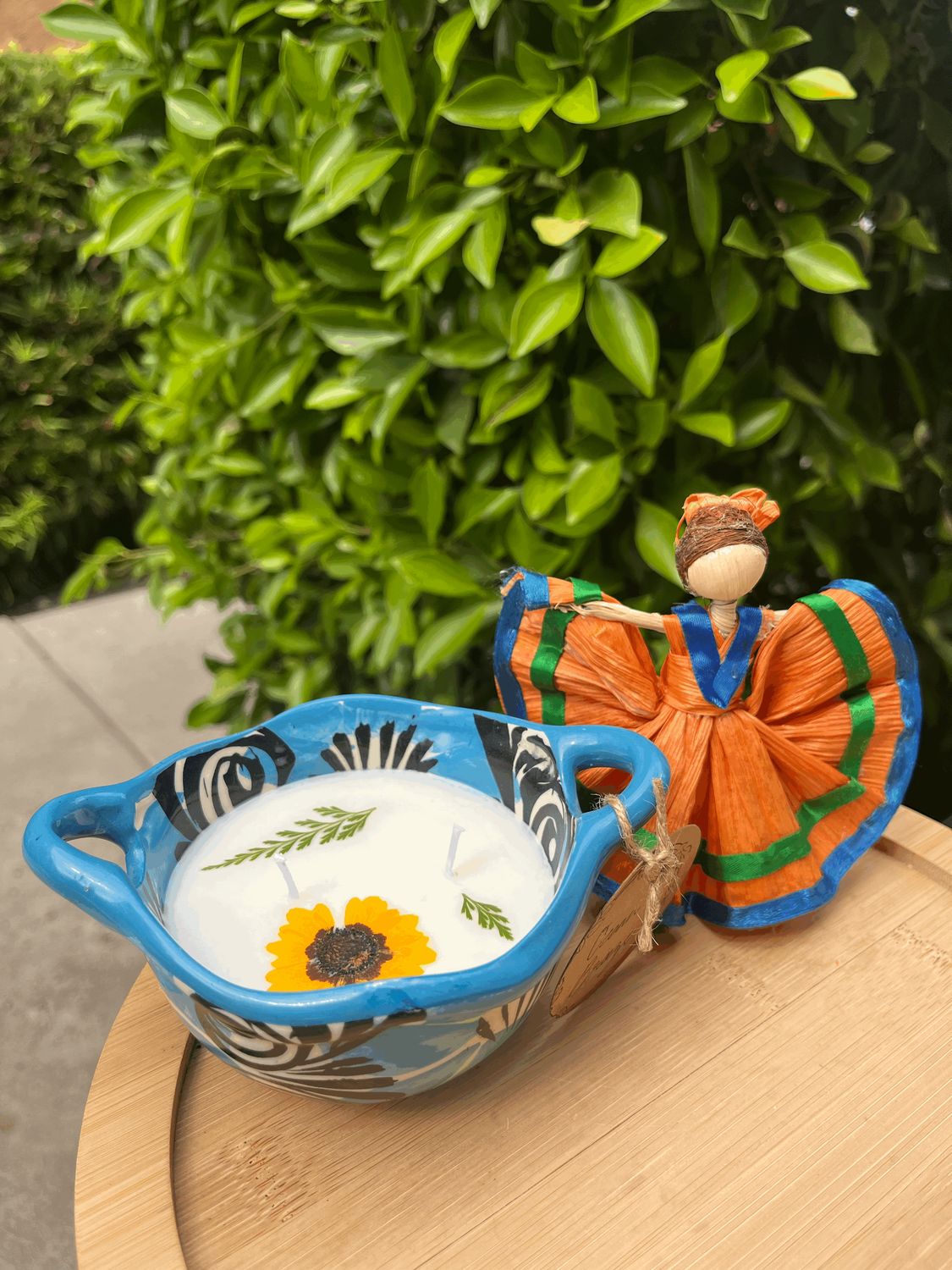 Ocean Breeze Blue Salsa Bowl