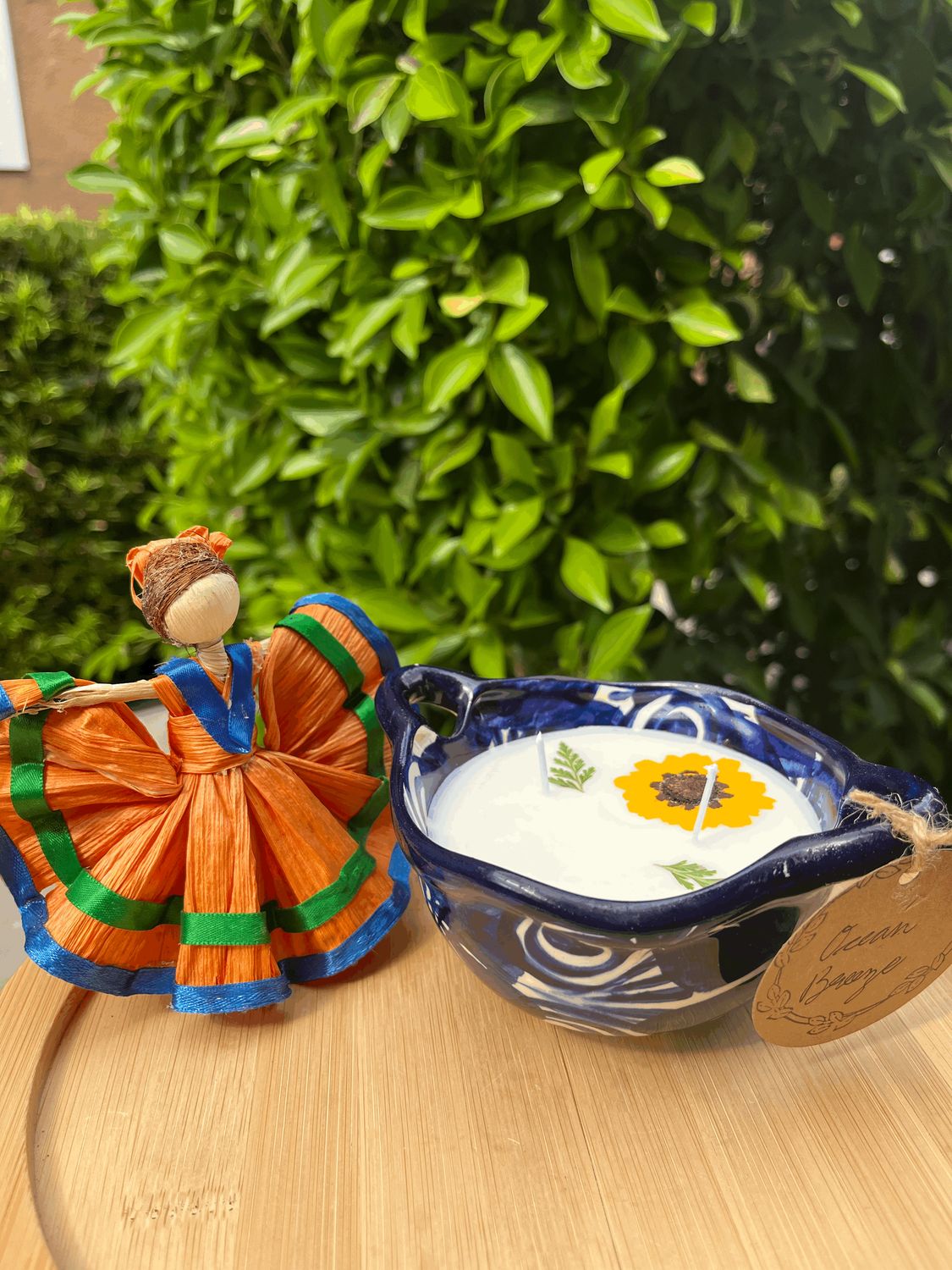 Ocean Breeze Dark Blue Salsa Bowl