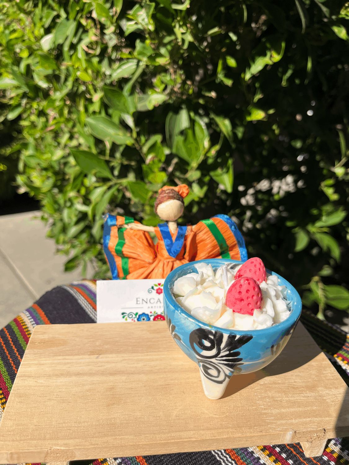 Fresas con Crema- Light Blue