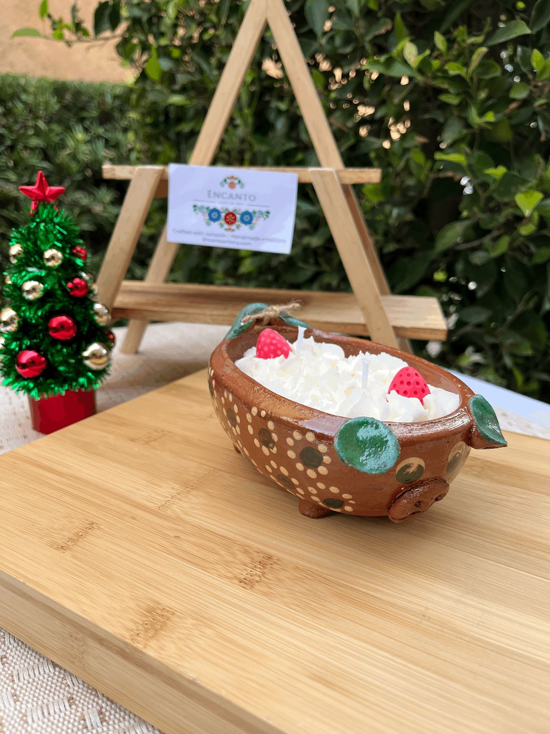 🍓Fresas con Crema Candle Marranito