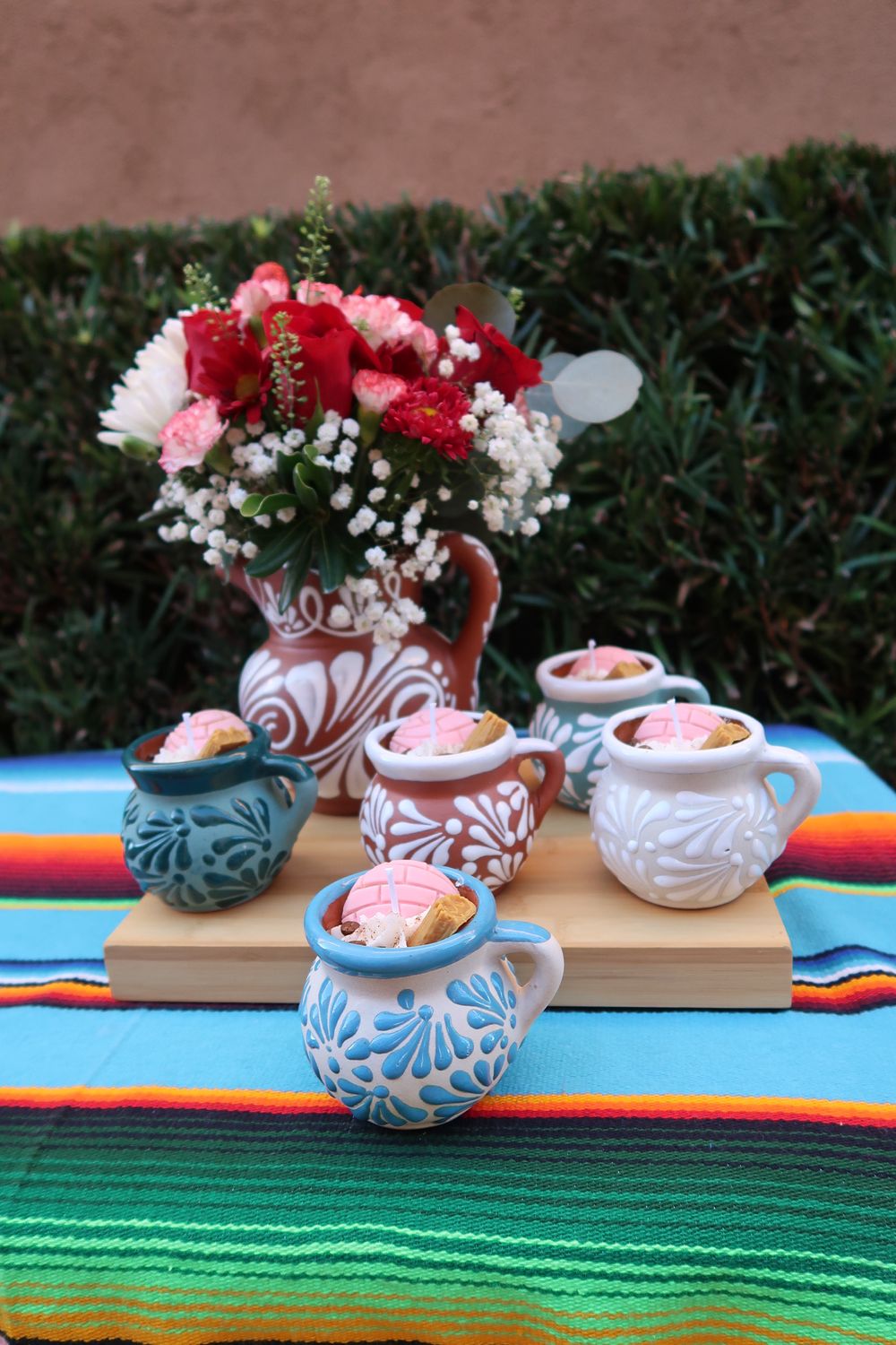 ​Café de Olla Candle in Talavera Mug