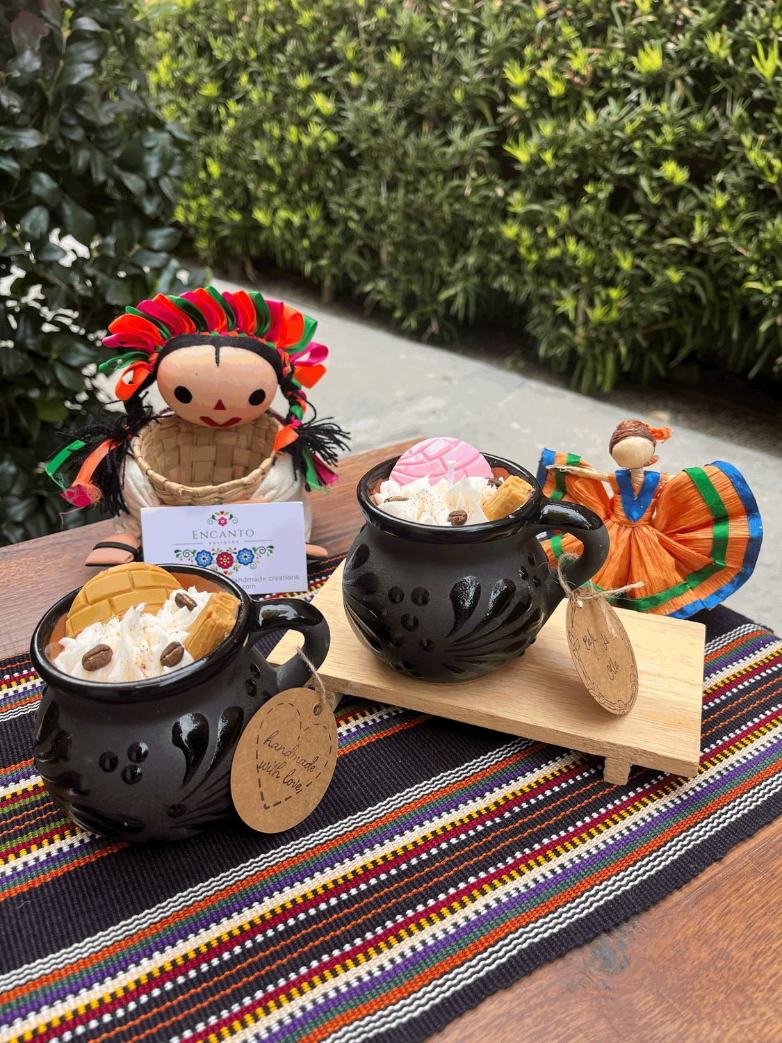 ​Café de Olla Candle in Talavera Mug