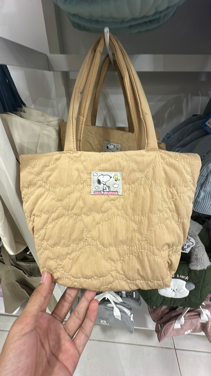 Peanuts Snoopy Small Soft Handbag