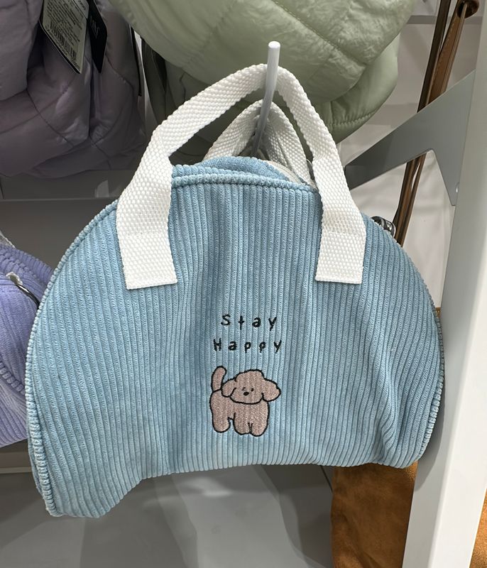 Shoulder Bag 347-54B Blue