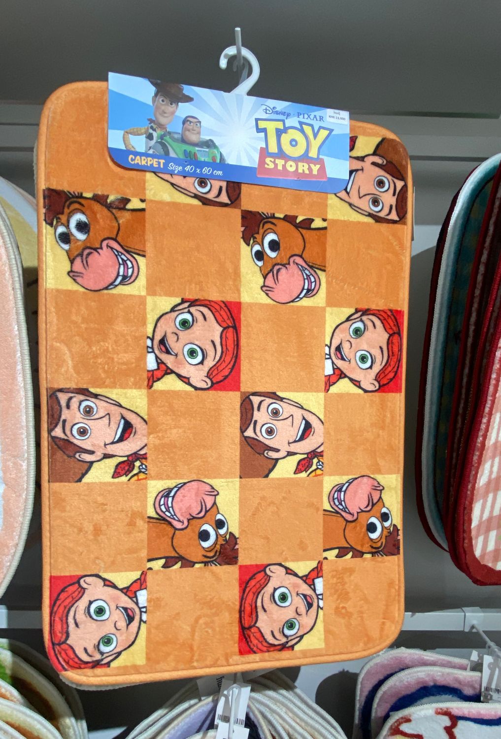 Toy Story Carpet Orange Size 40x60cm