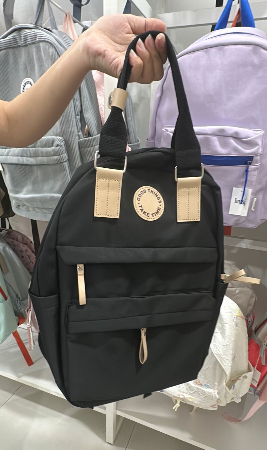 Backpack 074 6689 Black