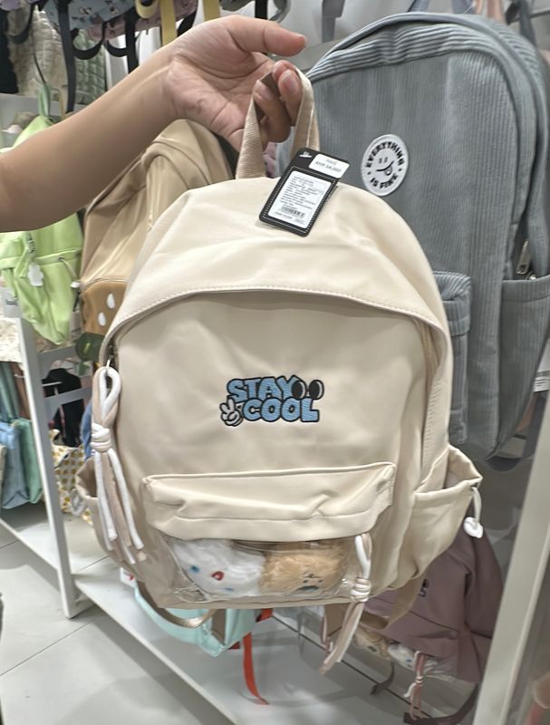 Backpack 073-6515 Cream