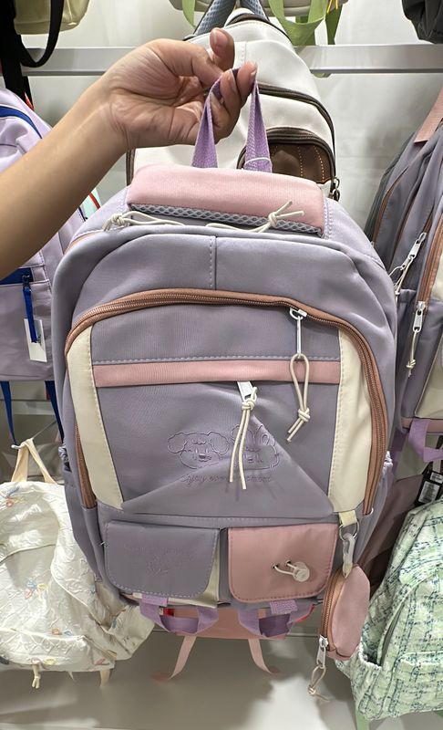 Backpack 037-6516 Purple Dog