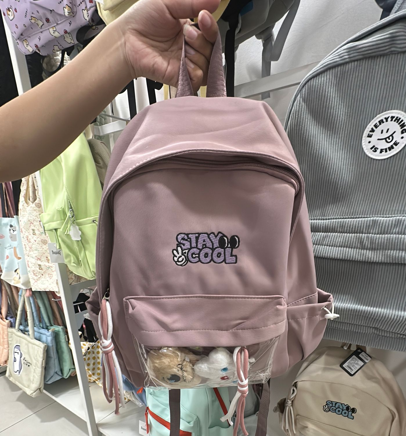 Backpack 073-6515 Purple