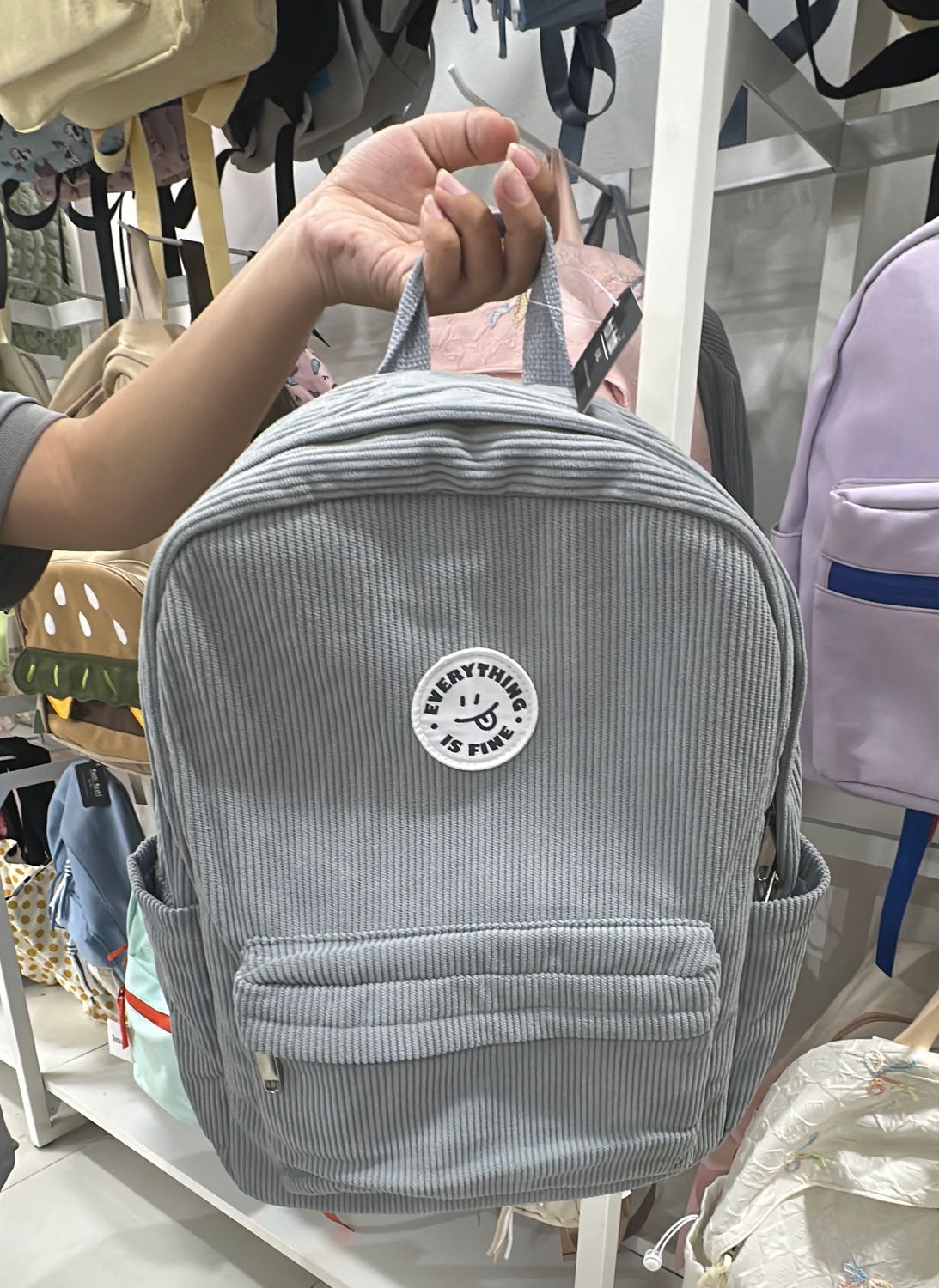 Backpack 071-8091 Grey