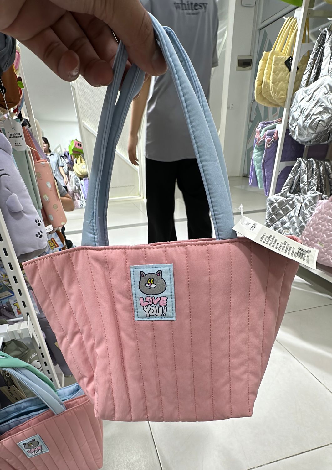 Pink 010 Fluffy Bag