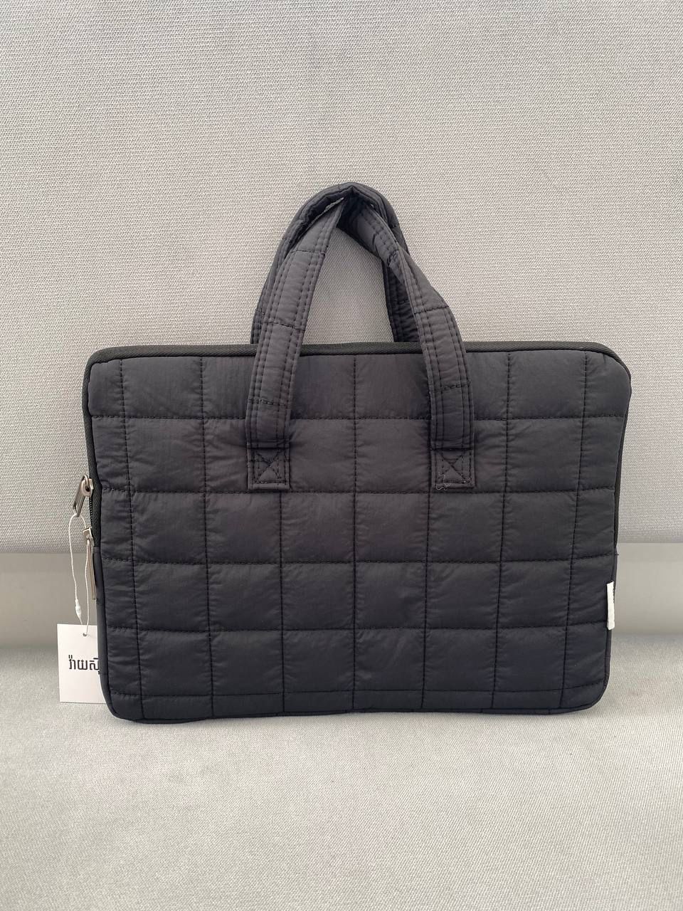 Blank Sqaure Pattern Laptop Bag 3colors (14inches)