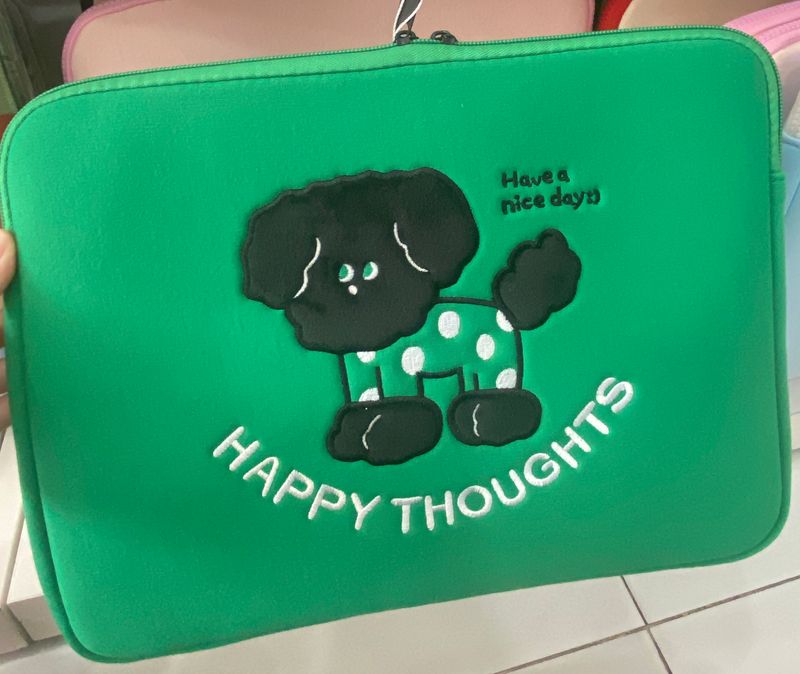 14inches Soft Bear Green/Blue Laptop Bag (2 Style)
