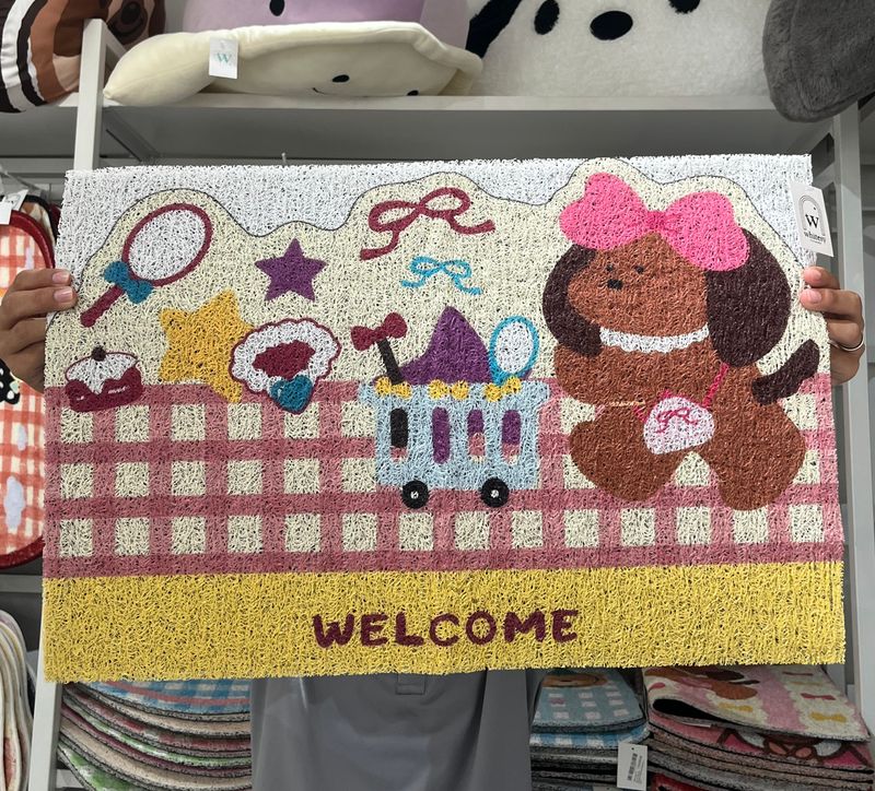 Bear Square Pattern Floormat 40x60cm - 3colors