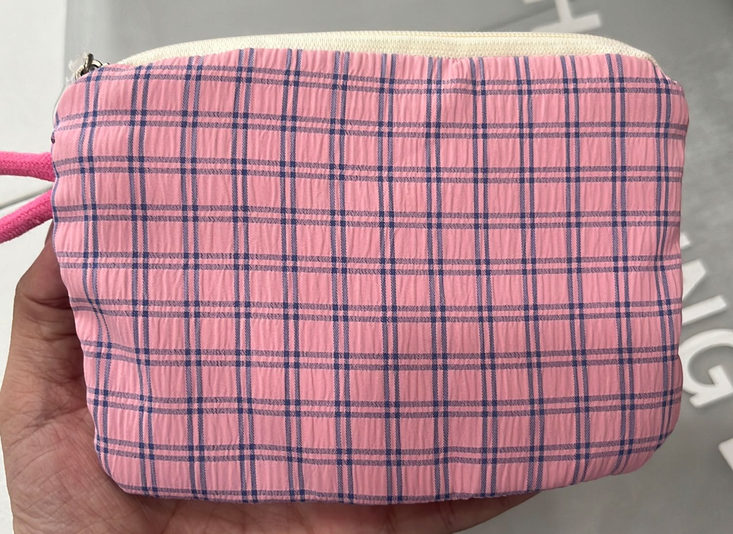 Classic Square Pattern Small Pouch (4styles)