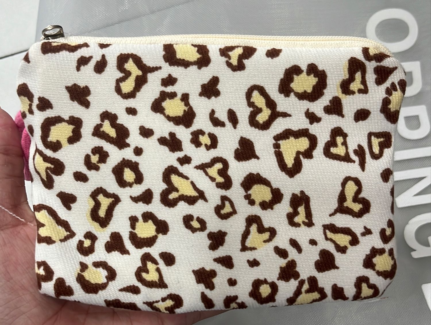 Heart Print Pattern Small Pouch (3styles)
