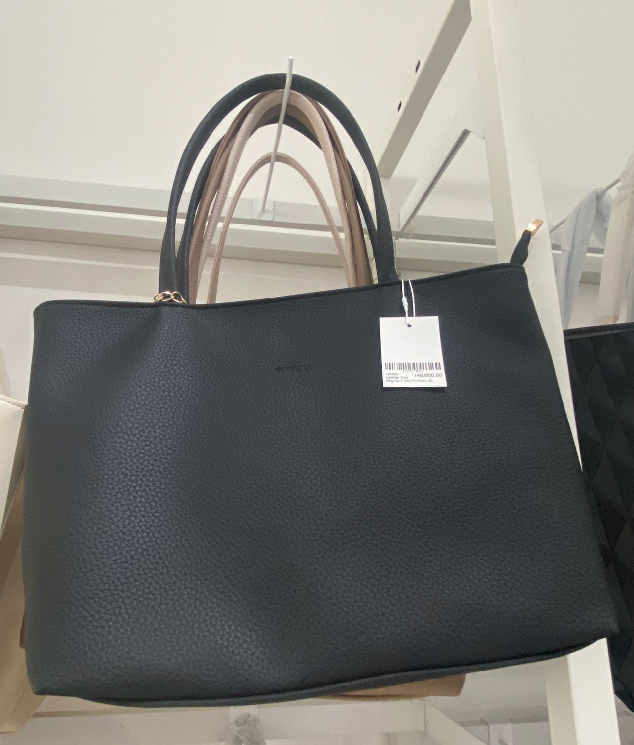 Classic Leather Tote Bag No.8 24x37x10cm (3)