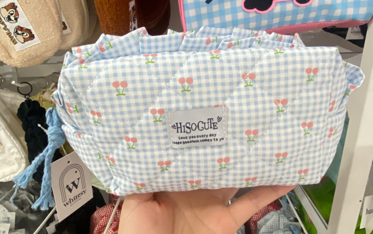 Karo Cherry M Pouch - Blue