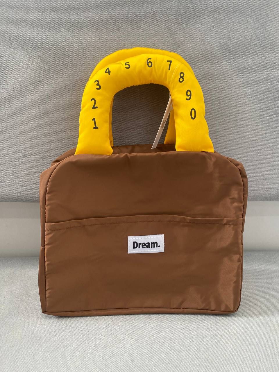 "DREAM" Lunch Bag - Brown Color