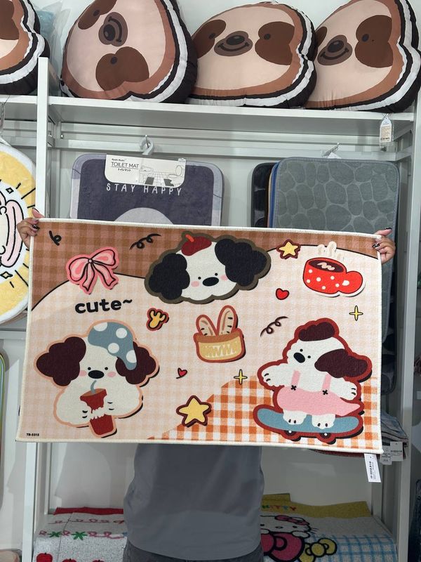 Puppy Brown Doormat 50x80cm DEC01