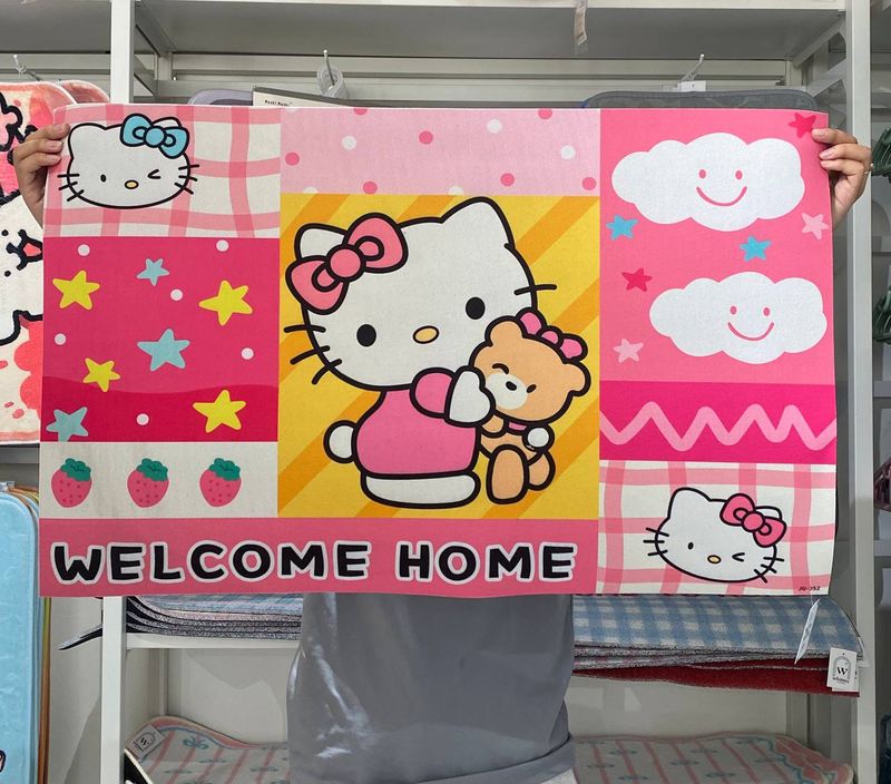 Hello Kitty Doormat 50x80cm Dec1 (JG-352)