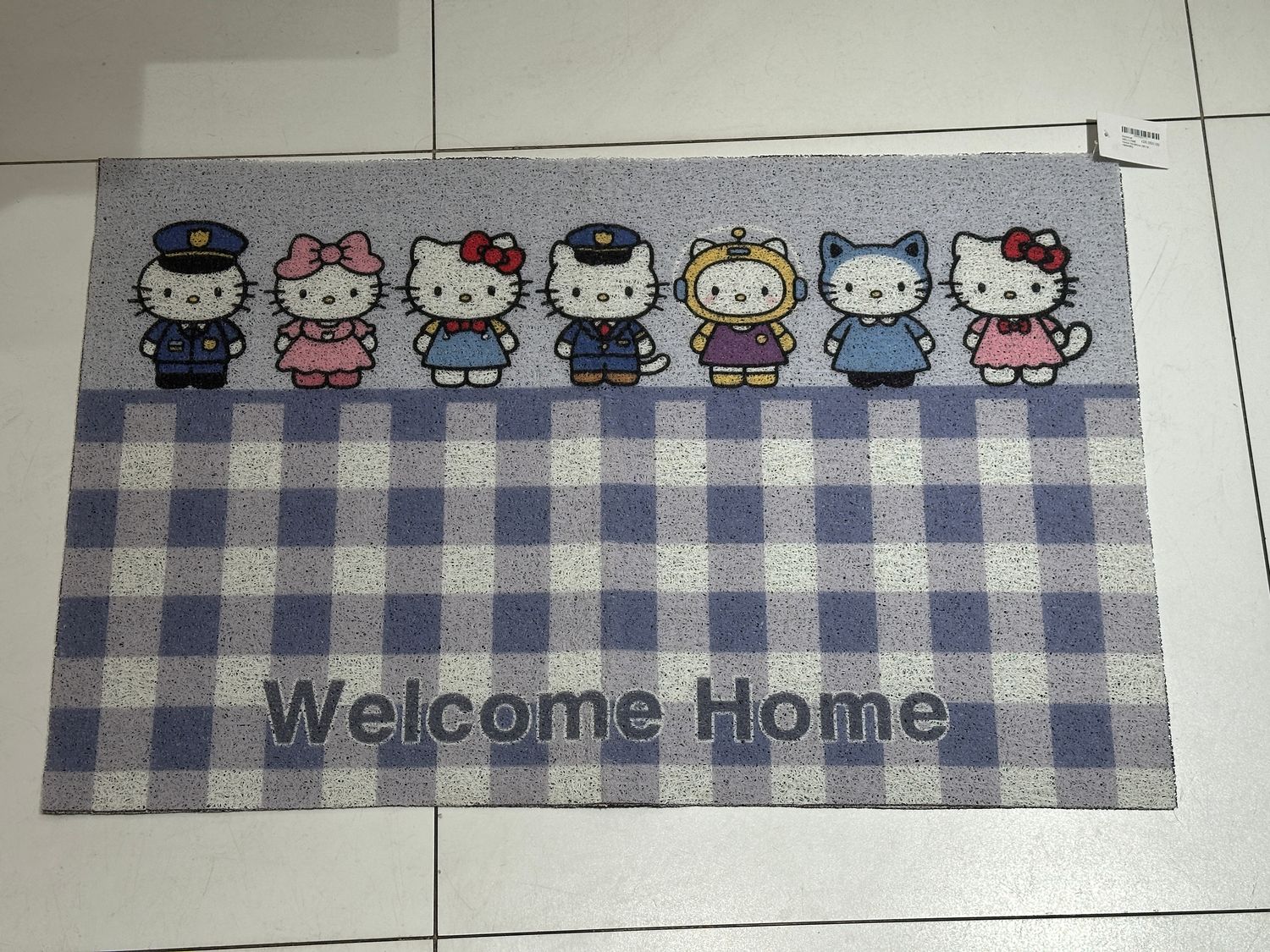 Doormat WELCOME Home 50x80cm DEC6 - Hellokitty