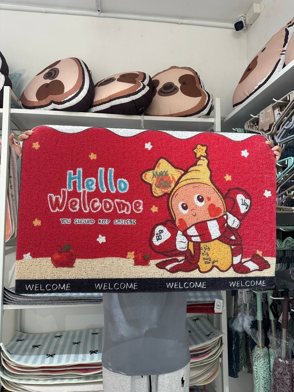 Doormat Hello Welcome 50x80cm DEC6 - Twinkle