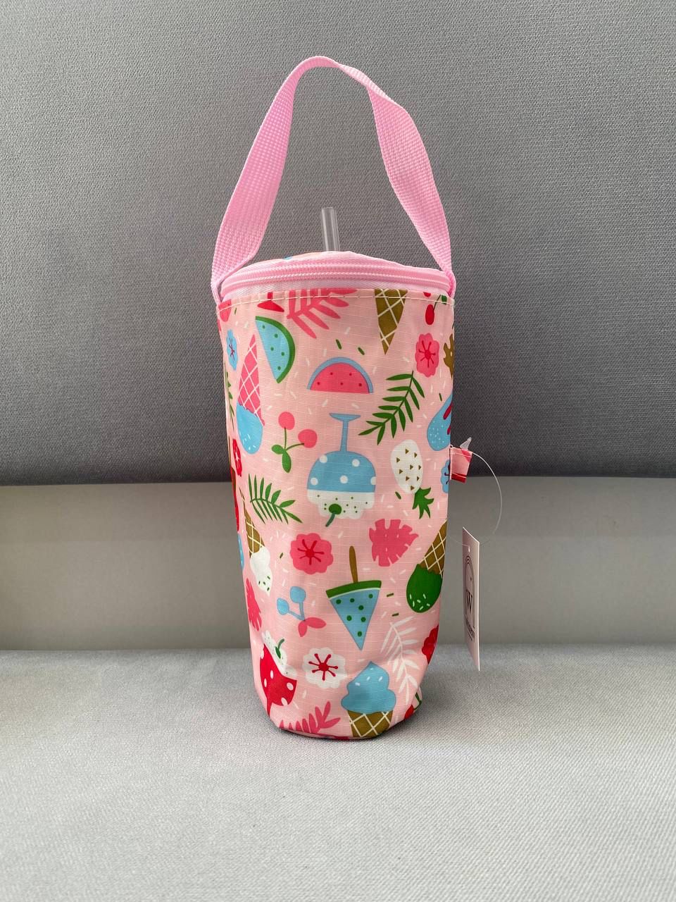 Bottle Bag - Pink Ice Cream