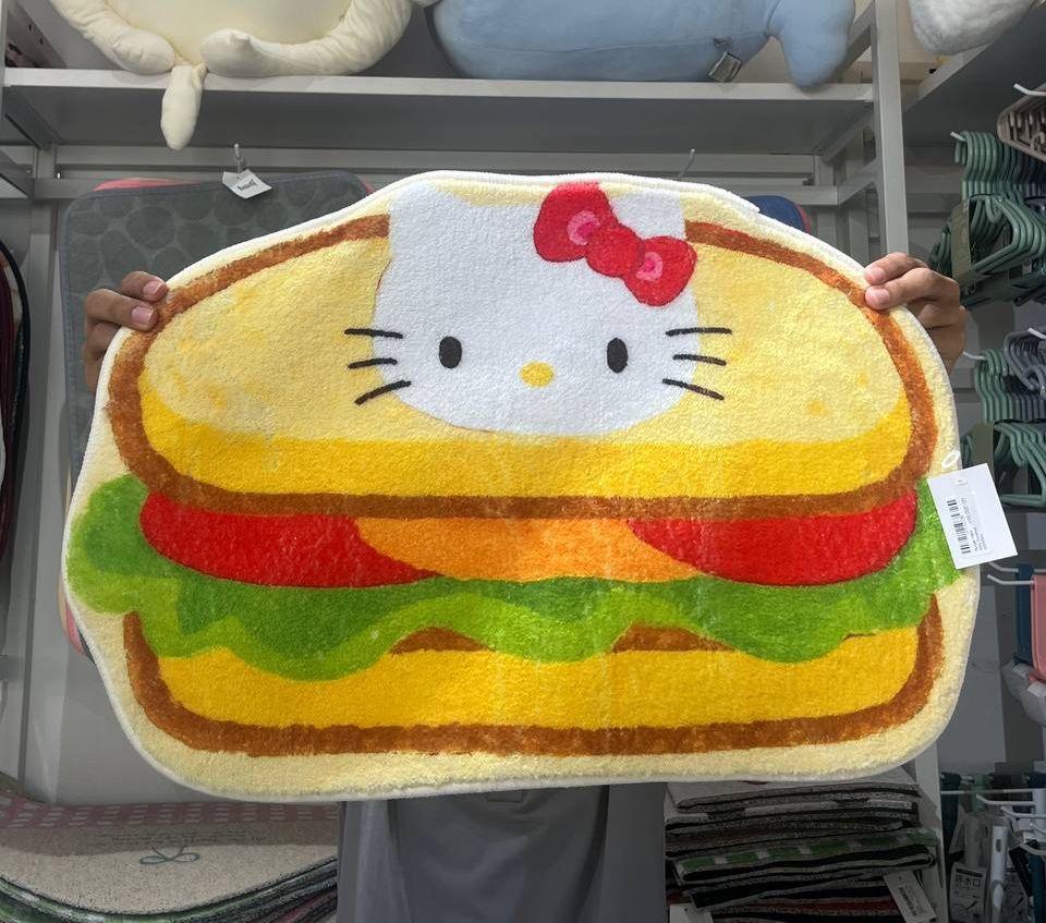 Burger Hello Kitty Doormat 40x60cm