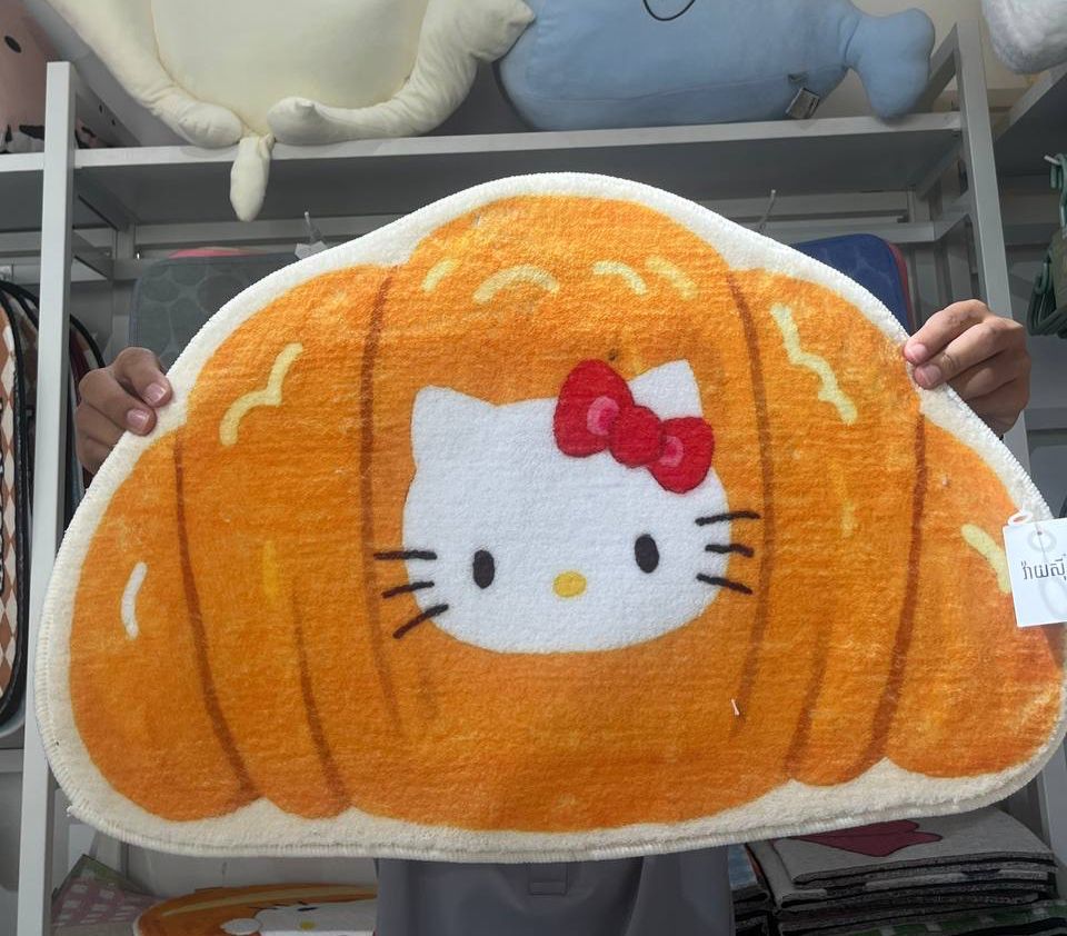 Croissant Hello Kitty Doormat 40x60cm