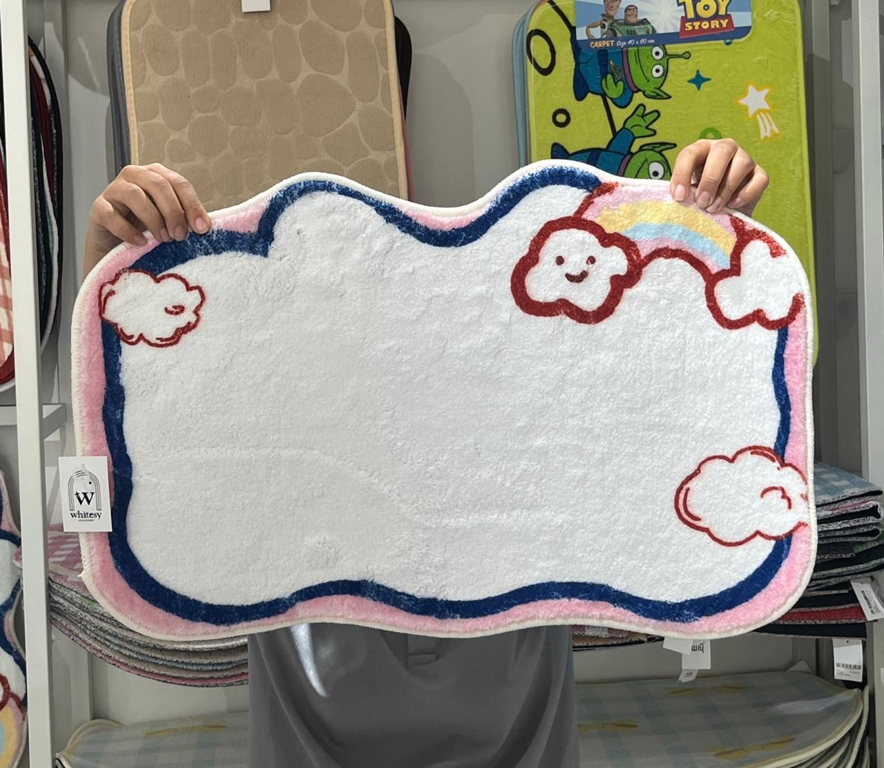 Mini Cloud 40x60cm JAN27 - White/Pink