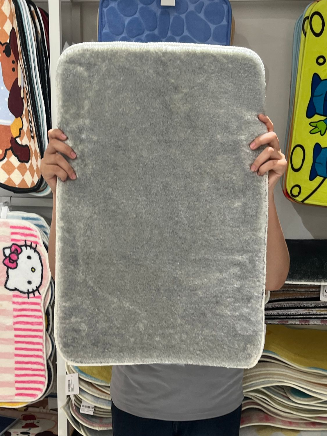 Classic Solid Doormat 40x60cm JAN31 - Light Gray
