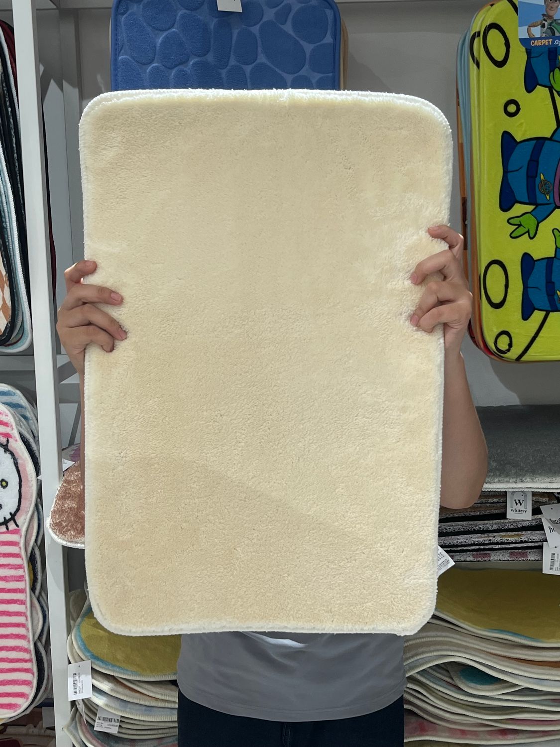Classic Solid Doormat 40x60cm JAN31 - Cream