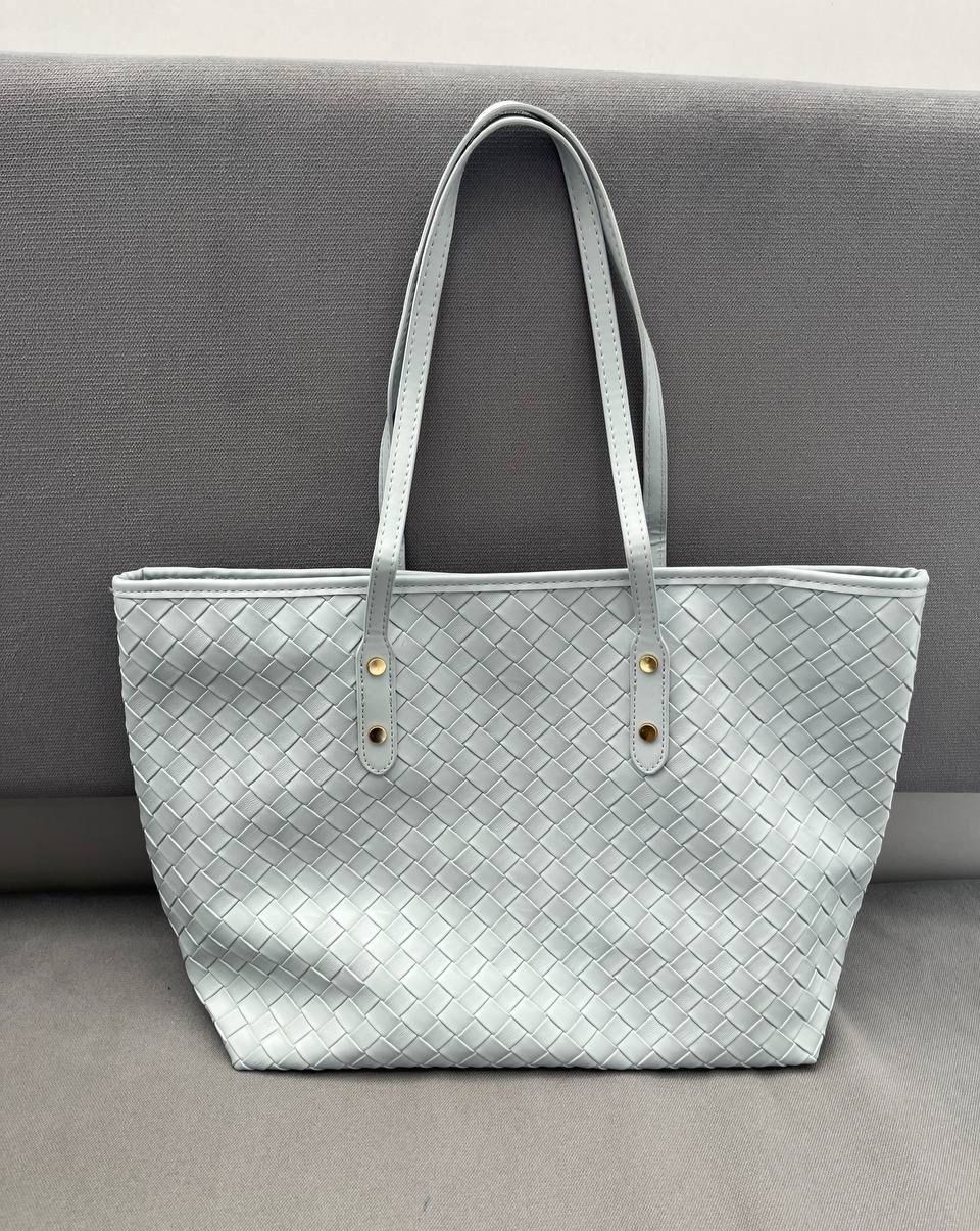 Braided Pattern Tote Bag 8M L43xL32xW15xH29