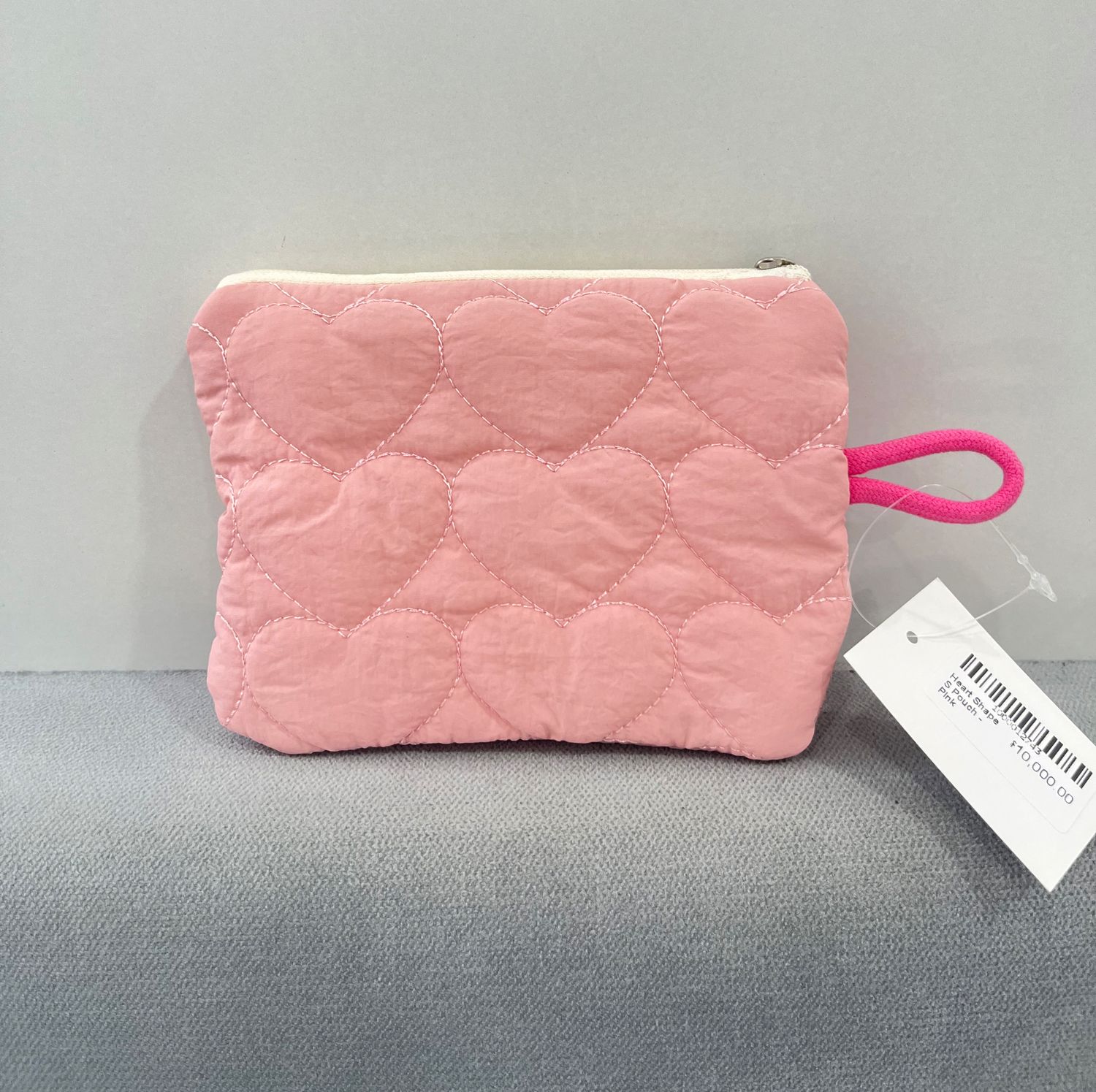 Heart Shape S Pouch - Pink