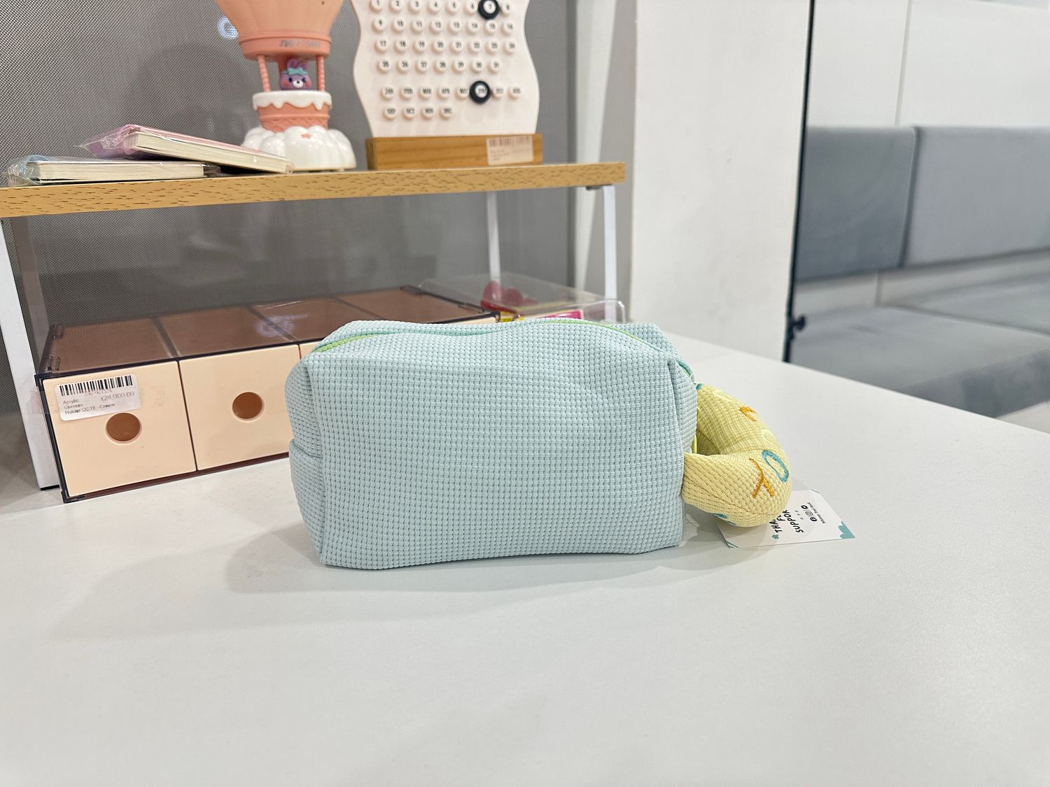 Classic Small Square M Pouch - Blue