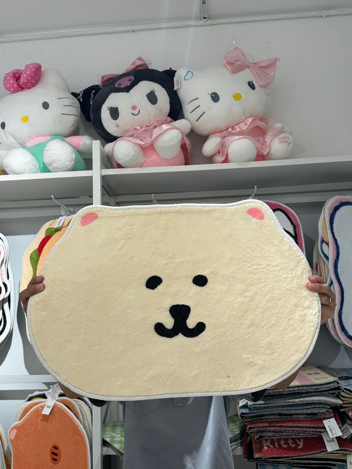 Bear Floormat 40x60cm Jun17 - Cream