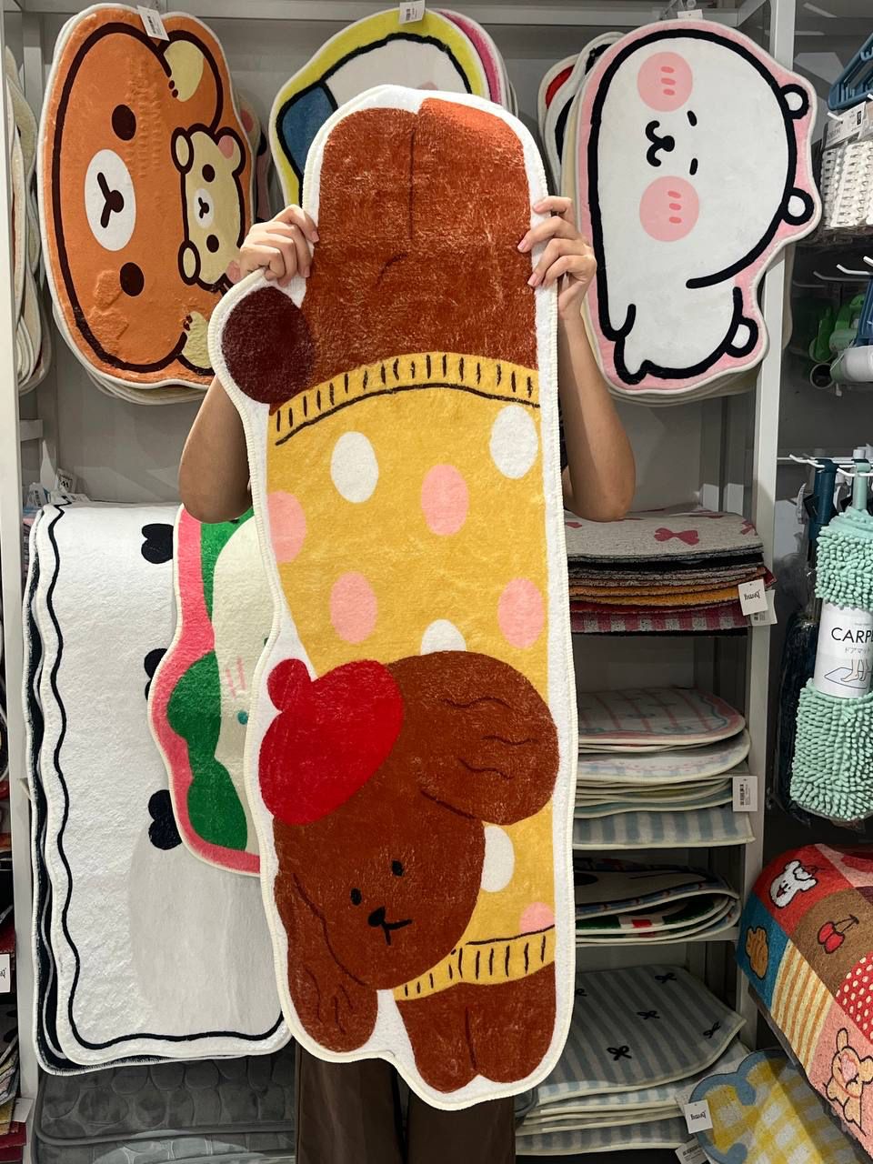 Doggy With Yellow Shirt Doormat 40x120cm 29Jun