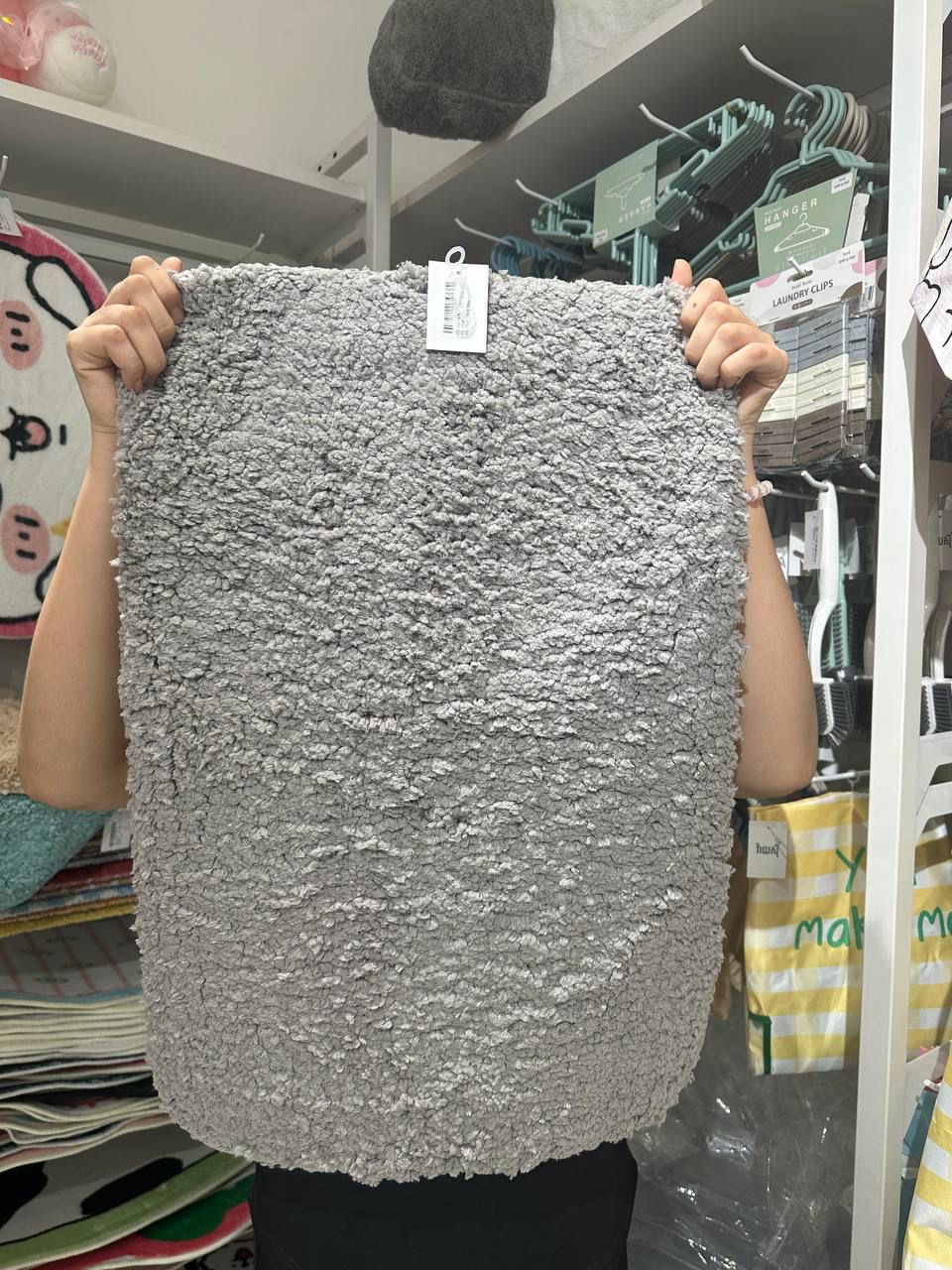 Classic Fluffy Floormat 40x60cm - Dark Gray