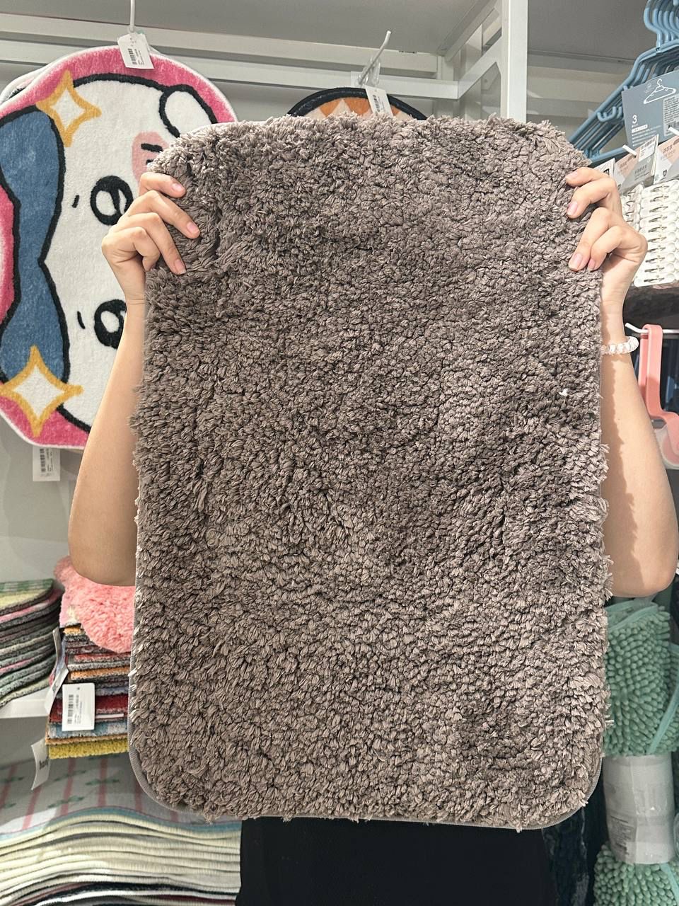 Classic Fluffy Floormat 40x60cm - Coffee