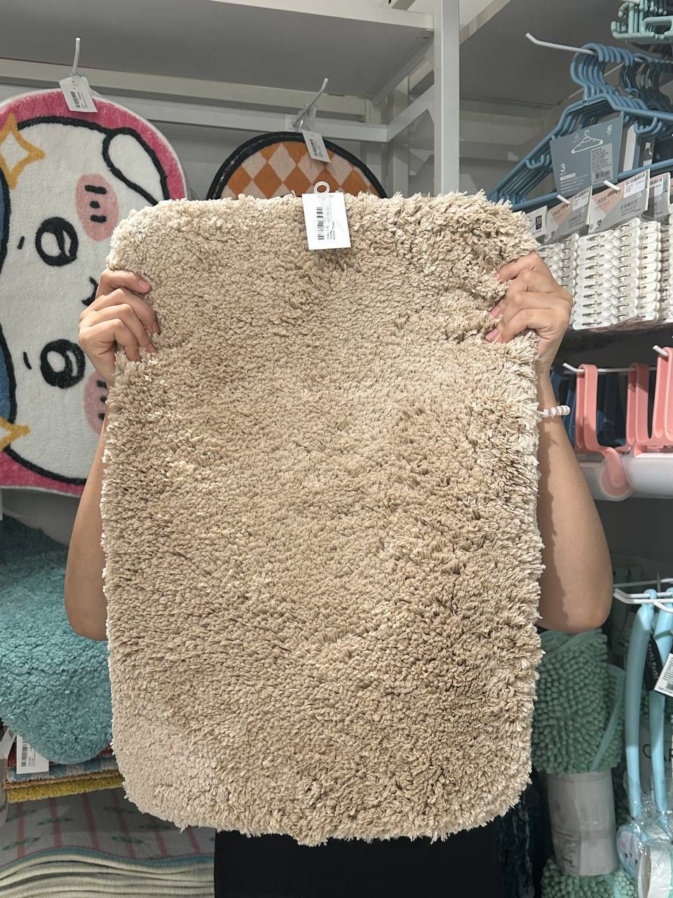 Classic Fluffy Floormat 40x60cm - Cream