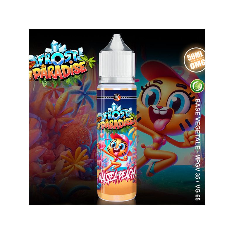 Nastea Peach 50ml - Frost Paradise - Knoks