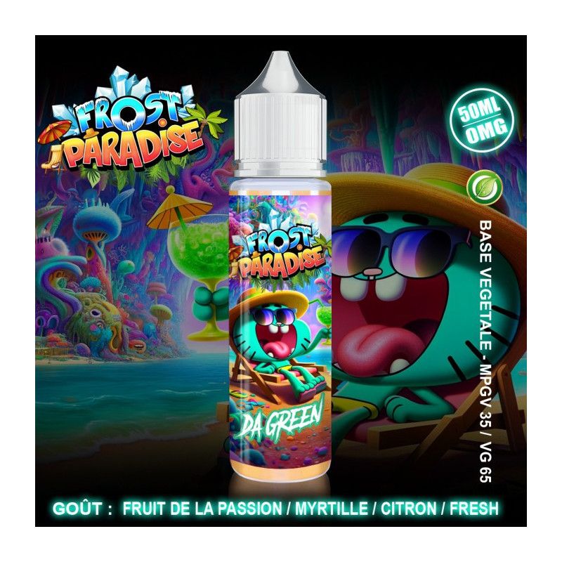 Da Green 50ml - Frost Paradise - Knoks