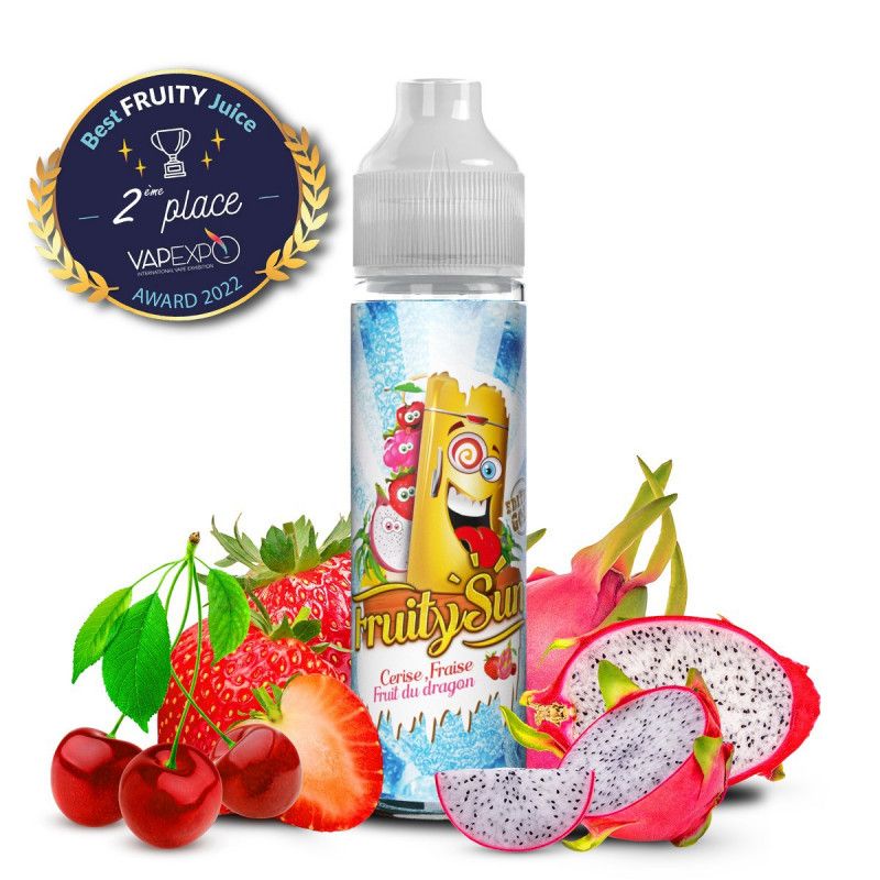 Cerise Fraise Fruit du Dragon 50ml Fruity Sun  - Secret&#39;s LAb
