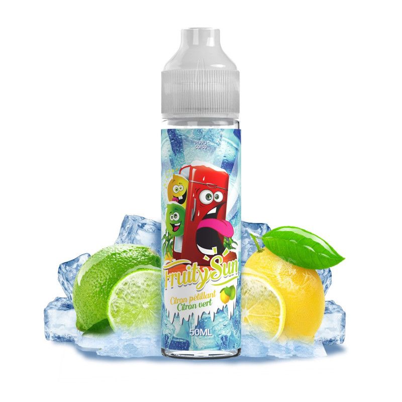 Citron Pétillant Citron Vert 50ml Fruity Sun - Secret&#39;s LAb