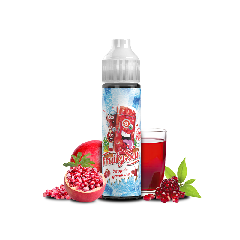 Sirop de Grenadine 50ml Fruity Sun Edition Rubis - Secret&#39;s LAb