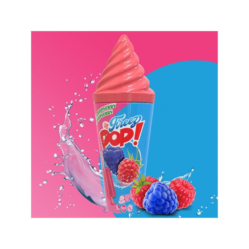 Raspberry - Blue Raspberry 100ml Freez Pop - E-cone - Vape Maker