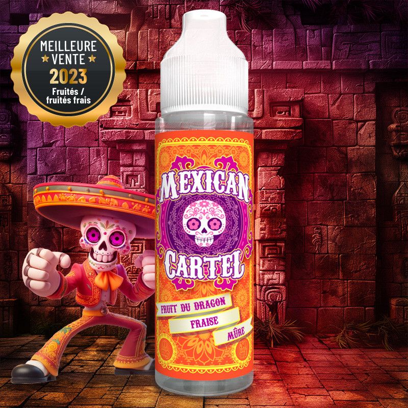 Fruit du Dragon Fraise Mûre 50ml - Mexican Cartel